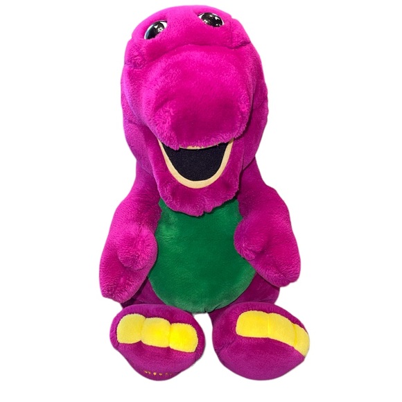 Vintage Barney The Dinosaur Large Plush - Picture 1 of 11